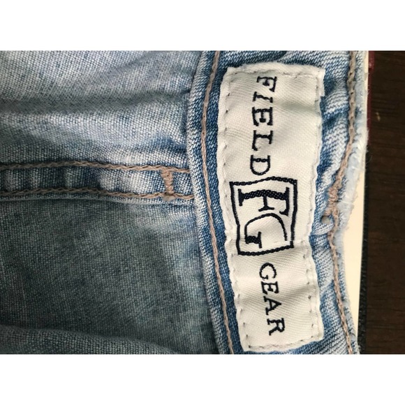 Field FG Gear Women's Cotton  Denim Jean Shorts Size 14, Pre-owned - Picture 3 of 10